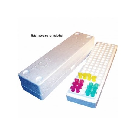 Styrofoam Micro-Tube Storage Box, 10/PK